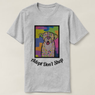 Der T - Shirt der grauen Männer mit buntem