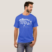 Der T - Shirt der großen Jagd nach Petroglyph (Vorne ganz)