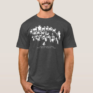 Der T - Shirt der großen Jagd nach Petroglyph