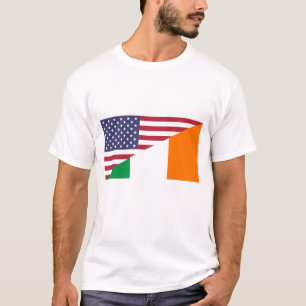 Der T - Shirt der irischen amerikanische