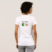 Der T - Shirt der irischen Wal-Frauen (Schwarz voll)