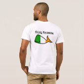 Der T - Shirt der irischen Wal-Männer (Schwarz voll)
