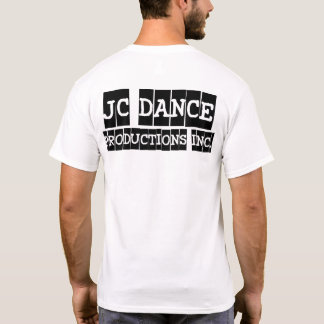 Der T - Shirt der JC Tanz-Produktions-Männer