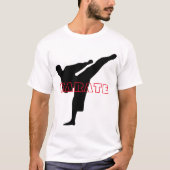 Der T - Shirt der Karate-Männer (Vorderseite)
