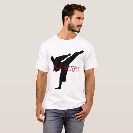 Der T - Shirt der Karate-Männer (Vorne ganz)
