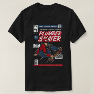 Der T - Shirt der Klempner-Skater-Männer
