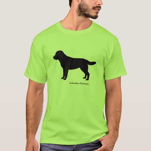 Der T - Shirt der Labrador-Retriever-Männer (Vorderseite)