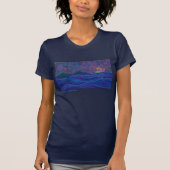 Der T - Shirt der Lanikai Moonrise-Frauen (Vorderseite)