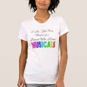 Der T - Shirt der Liebe-Musical-Frauen