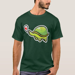 Der T - Shirt der Liebe-Schildkröte-Männer