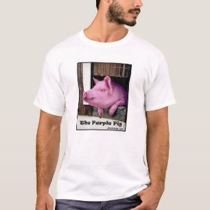 Der T - Shirt der Lila Schweine