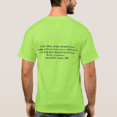 Der T - Shirt der Maitag-Männer (Rückseite)