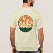 Der T - Shirt der Männer (Rückseite)