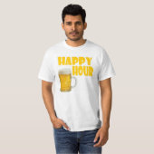 der T - Shirt der Männer der glücklichen Stunde (Vorne ganz)