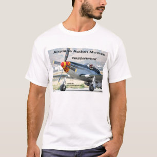 Der T - Shirt der Männer des Mustang-P-51