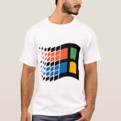 Der T - Shirt der Männer des Windows- 95logo-| (Vorderseite)