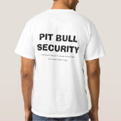 Der T - Shirt der Männer mit PPBP Logo (Rückseite)