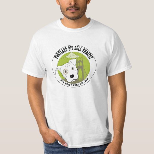 Der T - Shirt der Männer mit PPBP Logo (Vorderseite)