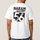 Der T - Shirt der Männer NARAM56 (Rückseite)