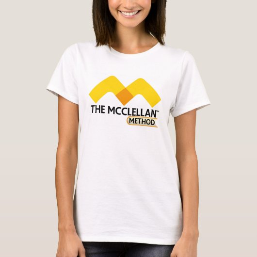 Der T - Shirt der McClellan Methoden-Frauen (Vorderseite)