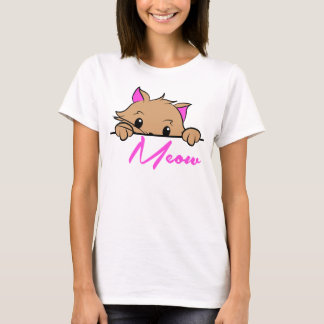 Der T - Shirt der Meow-Frauen