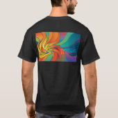 Der T - Shirt der MLTS Chalice-Männer, schwarz (Rückseite)