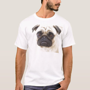 Der T - Shirt der Mops-Hundemänner