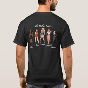 Der T - Shirt der Mutter Sauces kolorisiert