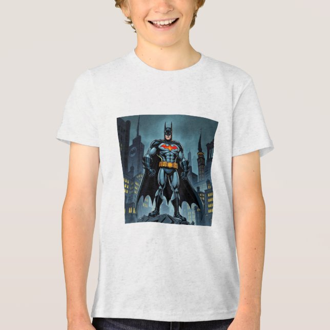 Der T - Shirt der Nachtwächter für Kinder - Comic  (Vorderseite)
