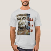 Der T - Shirt der Namaste Zen-Buddha-Kunst-Männer (Vorderseite)