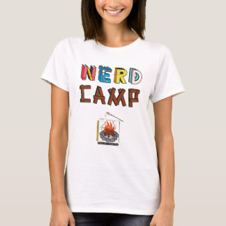Der T - Shirt der Nerd-Lager-Frauen