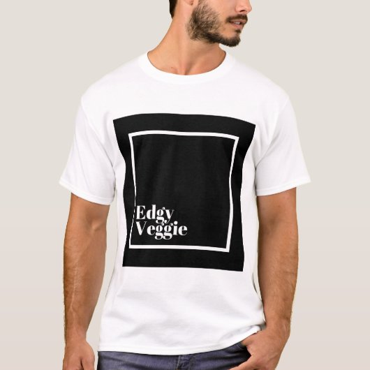 Der T - Shirt der nervösen Veggie-Männer (Vorderseite)