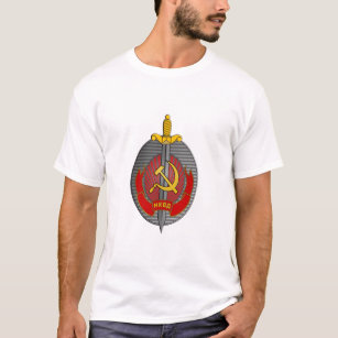 Der T - Shirt der NKVD Emblem-Männer