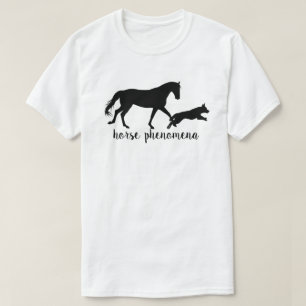 Der T - Shirt der Pferdephänomen-Männer (Licht)