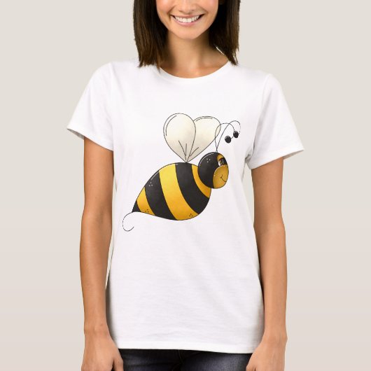 Der T - Shirt der prallen Bienen-Frauen (Vorderseite)