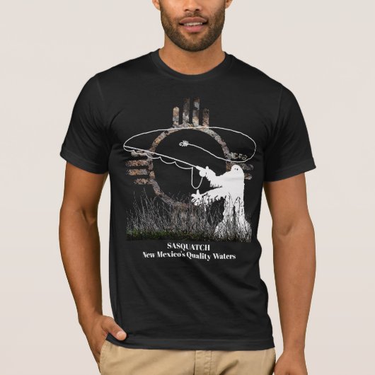 Der T - Shirt der Qualitätsgewässer in New Mexiko (Vorderseite)