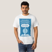 Der T - Shirt der Quantums-Bedenken-Männer (Vorne ganz)
