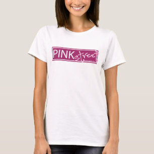 Der T - Shirt der rosa Straßen-Vermächtnis-Fraue