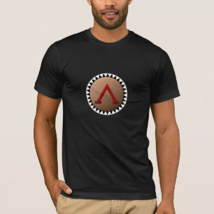Der T - Shirt der spartanischen Schild-Männer