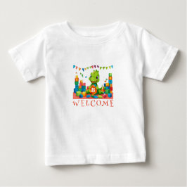 Der T - Shirt der spielerischen Dino Blocks