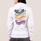 Der T - Shirt der Stiftung Wohlstand ist möglich (Rückseite)