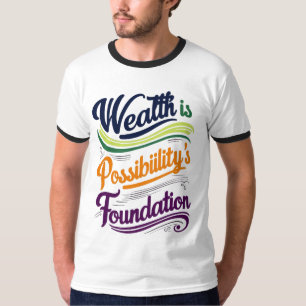 Der T - Shirt der Stiftung Wohlstand ist möglich
