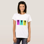 Der T - Shirt der Technicolor-Kamera-Frauen (Vorne ganz)