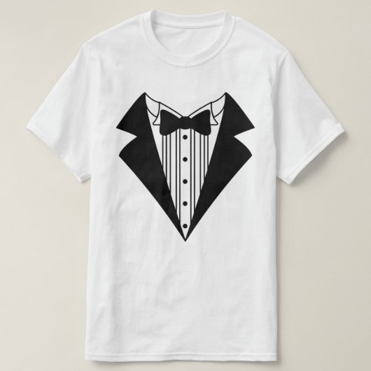 Der T - Shirt der Tuxedo-Männer (Design vorne)
