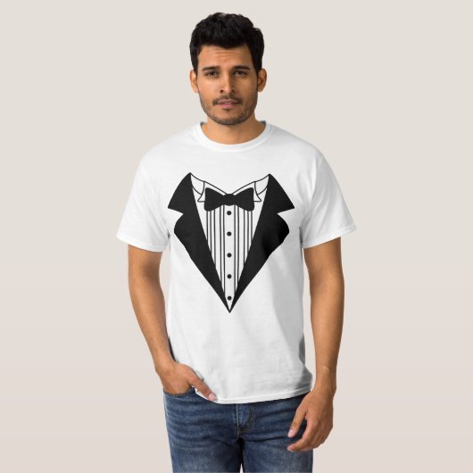 Der T - Shirt der Tuxedo-Männer (Vorne ganz)