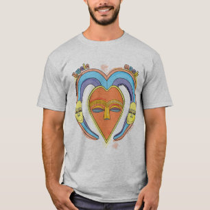 Der T - Shirt der Watercolored Afrikaner Kwele