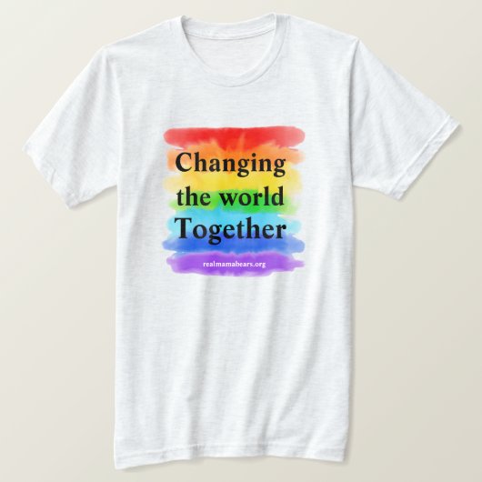 Der T - Shirt der Welt zusammen (Design vorne)