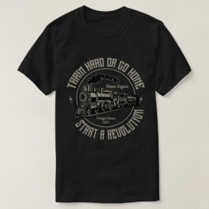 Der T - Shirt der Zug-Männer