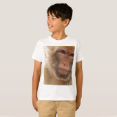 Der T - Shirt des Affe-Gesichts-Kindes (Vorne ganz)