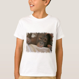 Der T - Shirt des Baby-Schimpanse-Kindes